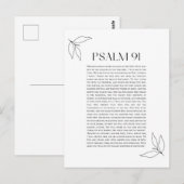 Psalm 91  briefkaart (Voorkant / Achterkant)