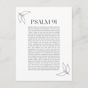 Psalm 91 briefkaart