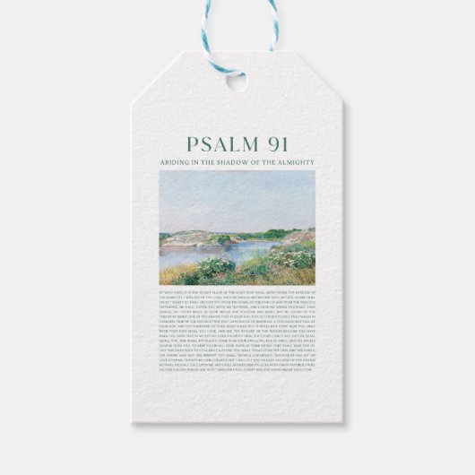 Psalm 91  cadeaulabel (Voorkant)