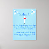 psalm 91 canvas afdruk (Voorkant)