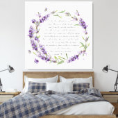 Psalm 91 canvasafdruk canvas afdruk (Insitu (Slaapkamer))