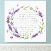 Psalm 91 canvasafdruk canvas afdruk (Insitu (Houten vloer))