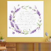 Psalm 91 canvasafdruk canvas afdruk (Insitu (Woonkamer))