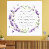 Psalm 91 canvasprint canvas afdruk (Insitu (Woonkamer))