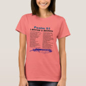 Psalm 91 Christelijk T-shirt (Voorkant)