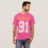 Psalm 91 - Christelijke kleding T-shirt (Voorkant volledig)