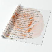 Psalm 91 De Heer is mijn toevlucht Cadeaupapier (Uitgerold)