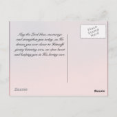 psalm 91 Diegenen die in de geheime plaats wonen, Briefkaart (Achterkant)