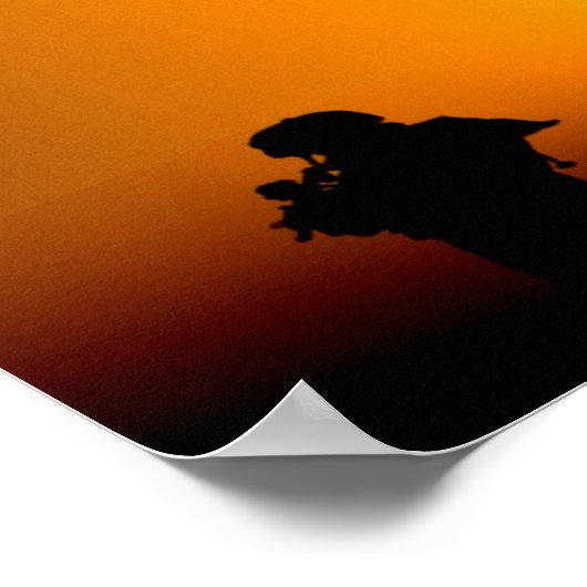 Psalm 91 - Een gebedje van de soldaat Poster (Hoek)