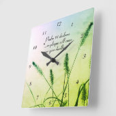 Psalm 91 Er komt geen pest bij uw woning Vierkante Klok (Hoek)