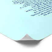 Psalm 91 - God is onze beschermer Poster (Hoek)