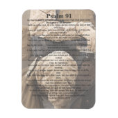 Psalm 91, Gods bescherming, Soldaat Magneet (Verticaal)