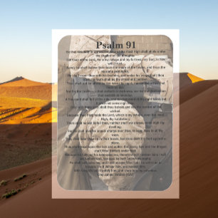 Psalm 91, Gods bescherming, Soldaat Magneet