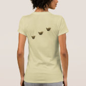 Psalm 91, Gold Angel, Light Brown, T Shirt (Achterkant)