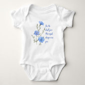 Psalm 91  He Shall Give His Angels Inspirational Romper (Voorkant)