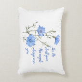 Psalm 91: Hij zal zijn engelen Inspirerend geven Accent Kussen (Voorkant(Verticaal))