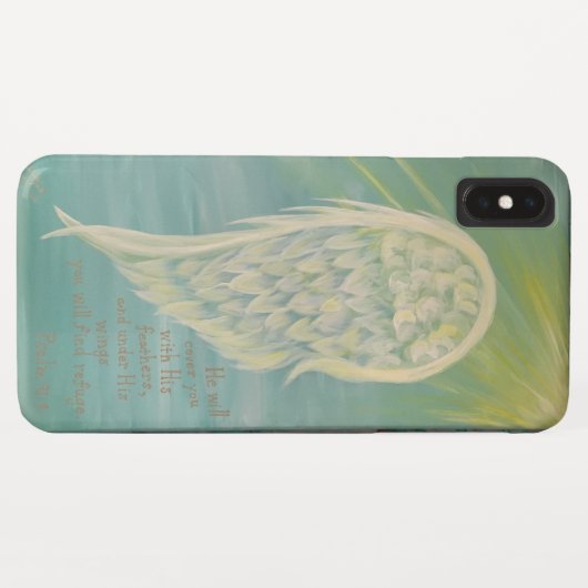 Psalm 91 iPhone Case (Achterkant (horizontaal))