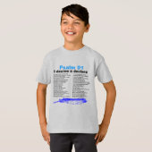 Psalm 91 Jongens Christelijk Raglan Tshirt (Voorkant volledig)