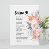 psalm 91 kaart (Staand voorkant)