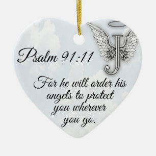 psalm 91 keramisch ornament