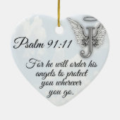 psalm 91 keramisch ornament (Achterkant)