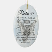 psalm 91 keramisch ornament (Rechts)
