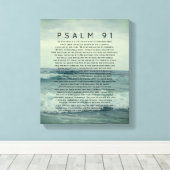 Psalm 91 Kustgolf in de Oostzee Canvas Afdruk (Insitu (Houten vloer))