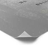 Psalm 91 Leeuw Christelijke Kunst Poster (Hoek)