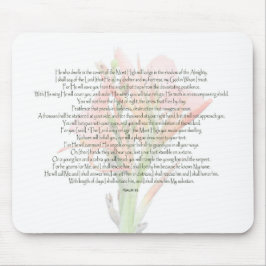 Psalm 91 Lily Bloem Mijn God is wie ik vertrouw Muismat