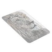 Psalm 91 Lion Head Bijbel Verse Magneet (Rechterzijde)