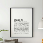 Psalm 91 NKJV Bijbelvers Poster