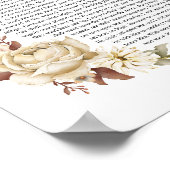 Psalm 91 NKJV Bijbelvers Poster (Hoek)