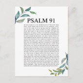 Psalm 91 NKJV Briefkaart (Voorkant)