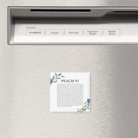 Psalm 91 NKJV Magneet (Insitu (Vaatwasser))