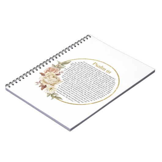 Psalm 91 NKJV Notitieboek (Linkerzijde)