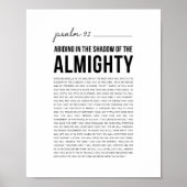 Psalm 91 NKJV Poster (Voorkant)