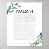 Psalm 91 NKJV Poster (Voorkant)