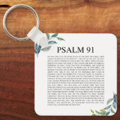 Psalm 91 NKJV Sleutelhanger (Voorkant)