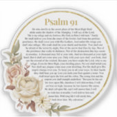 Psalm 91 NKJV Sticker (Voorkant)