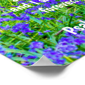 Psalm 91 over het bos van de rode hond, poster (Hoek)