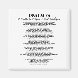 Psalm 91 Over Uw Gezin Magneet