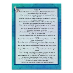 psalm 91 perfect poster