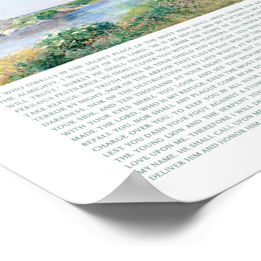 Psalm 91  poster (Hoek)