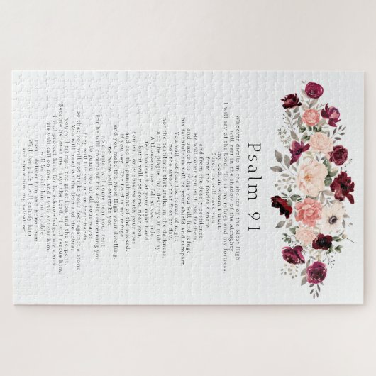 Psalm 91-script legpuzzel (Horizontaal)