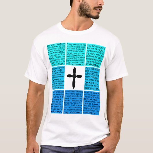 psalm 91 t-shirt (Voorkant)