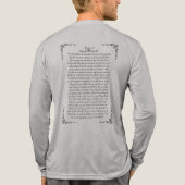 psalm 91 Tri-Blend shirt (Achterkant volledig)