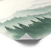 Psalm 91: Verticale bergafdruk: Christelijk schrif Poster (Hoek)