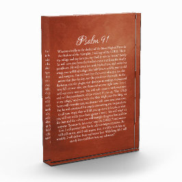 Psalm 91 voor bescherming fotoblokken