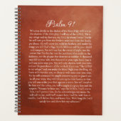 Psalm 91 voor bescherming planner (Voorkant)