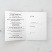 Psalm 91 voor bescherming | Spirituele aanmoedigin Kaart (Binnen)